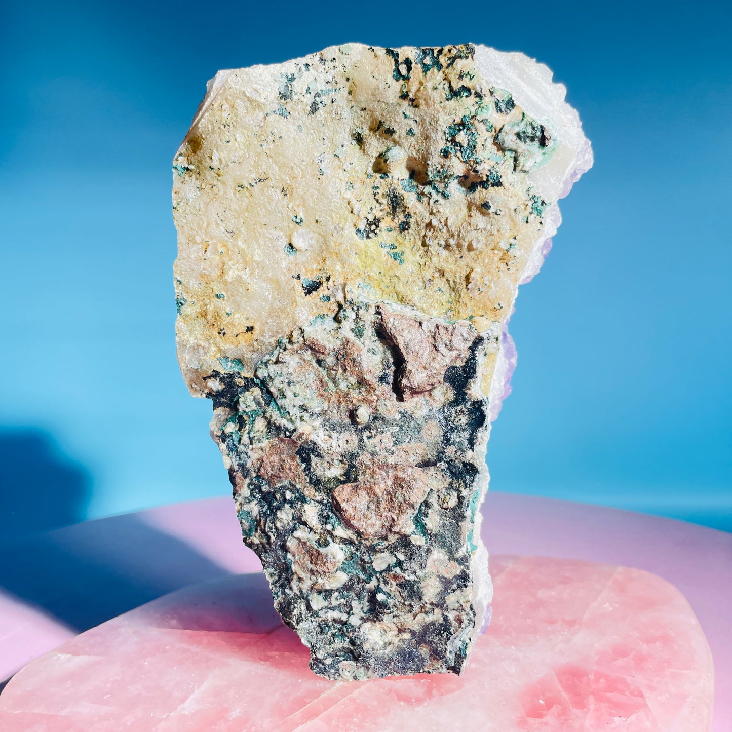 Amethyst Medium Standing Cluster (Video)