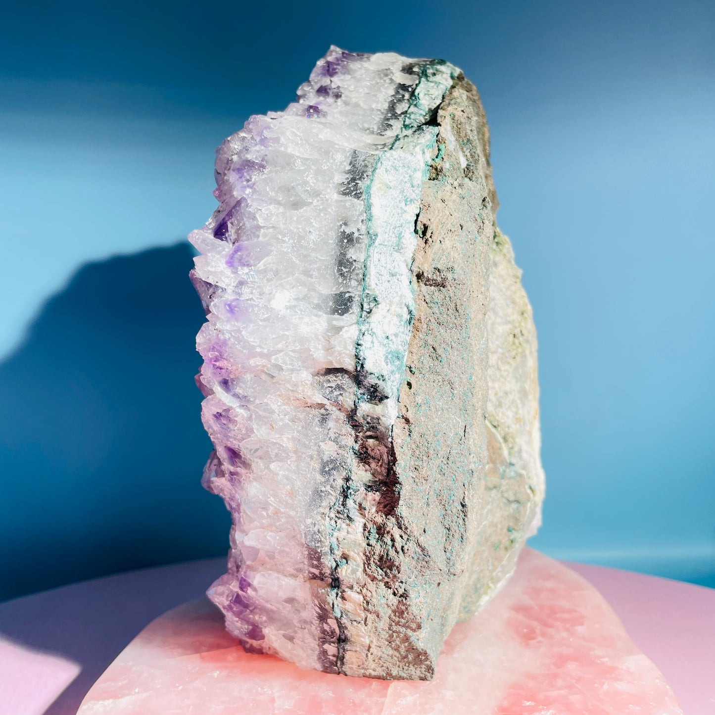 Amethyst Large Standing Cluster (Video)