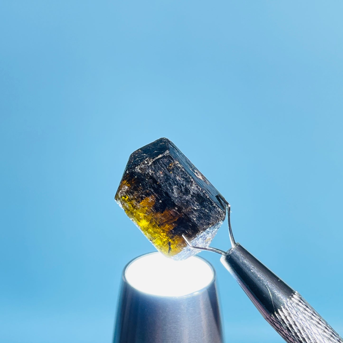 Dravite Tourmaline Raw Crystal Specimen