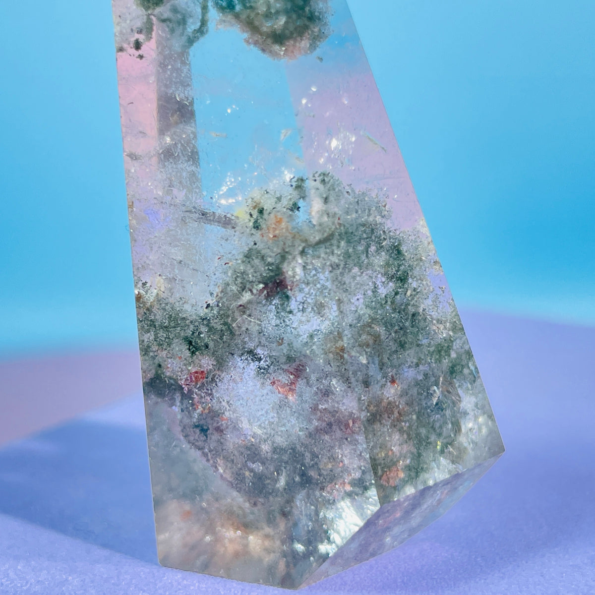 Garden Quartz (Lodolite) Small Tower