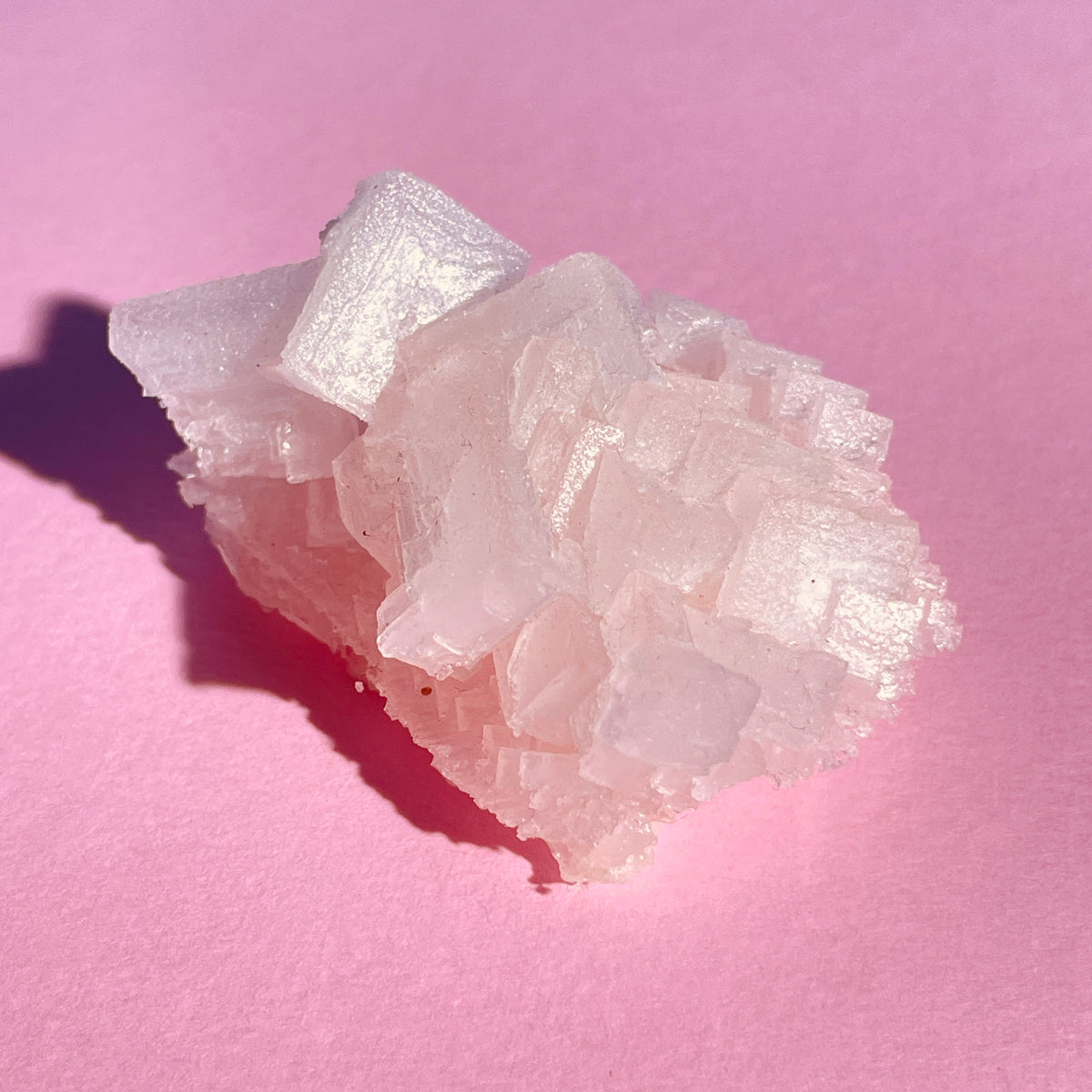 Rare Pink Halite Small Specimen