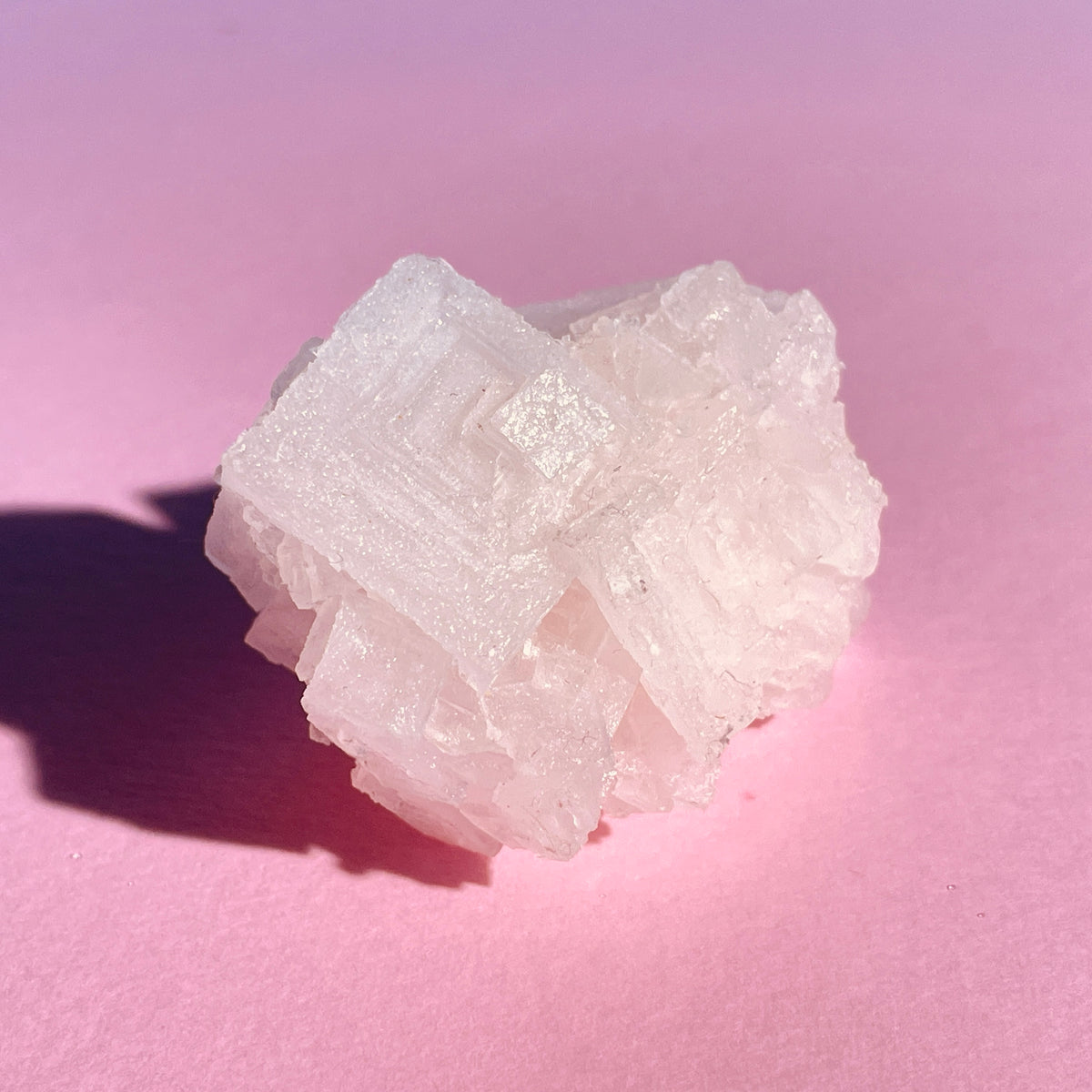 Rare Pink Halite Small Specimen