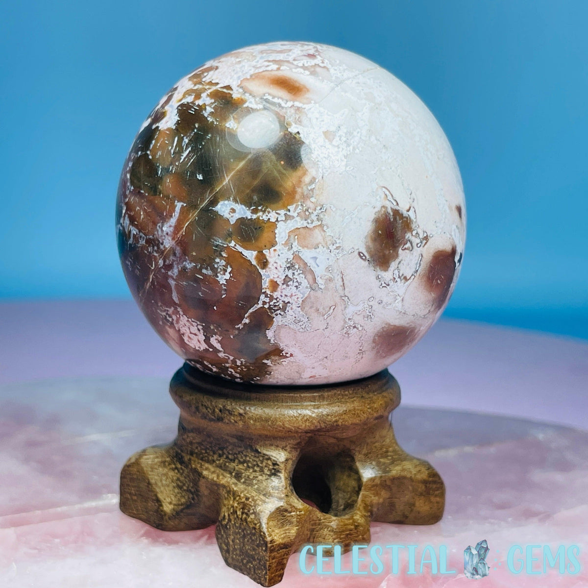 Unicorn Jasper Medium Sphere