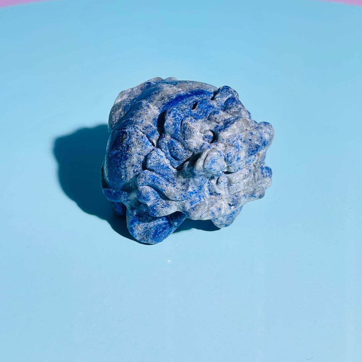 Lapis Lazuli 'Pixiu' Dragon Small Carving