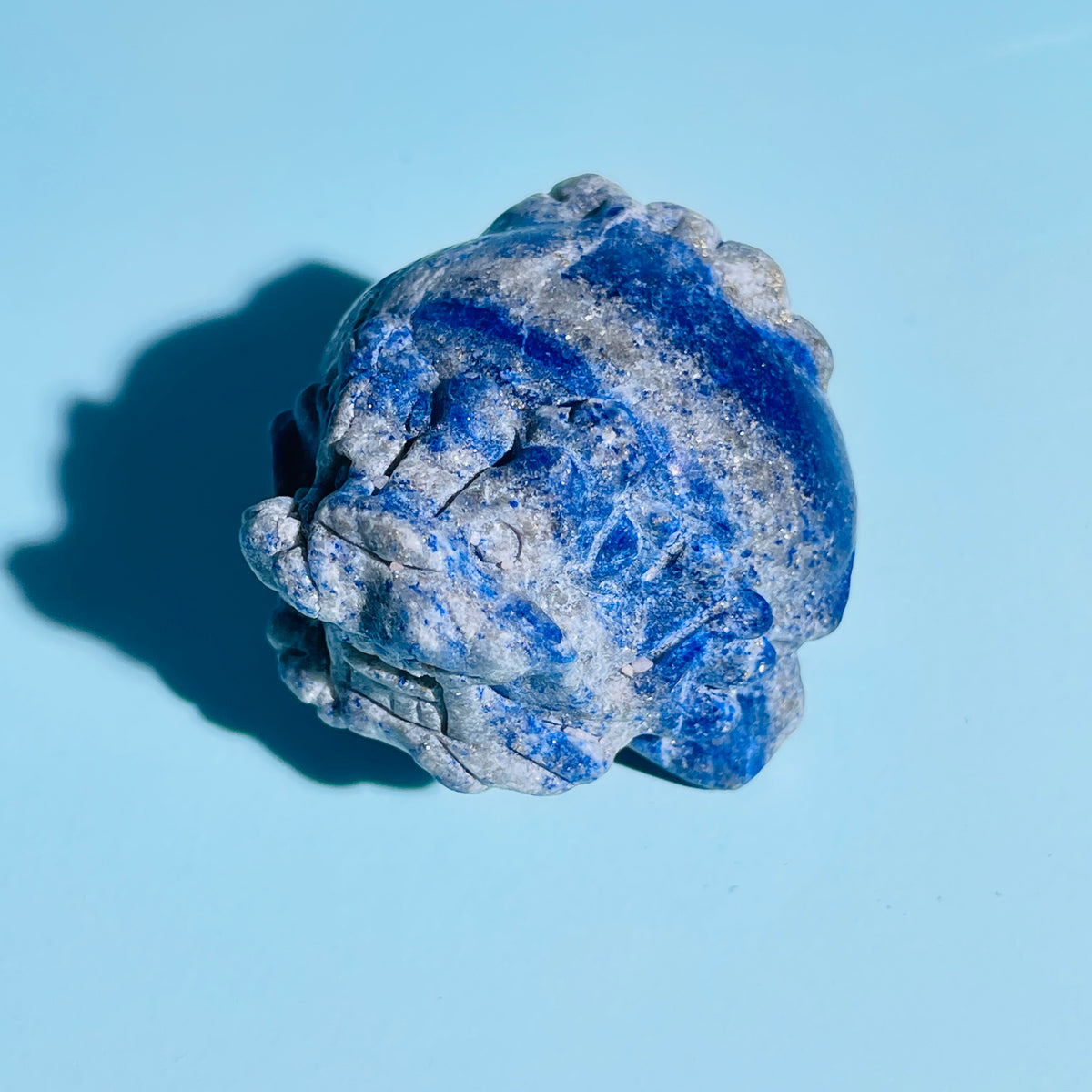 Lapis Lazuli 'Pixiu' Dragon Small Carving