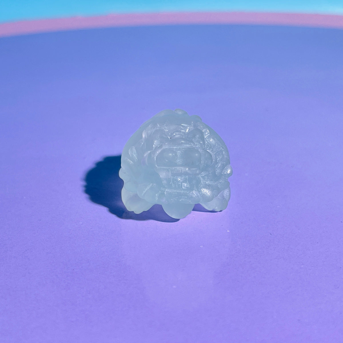 Topaz 'Pixiu' Dragon Mini Carving