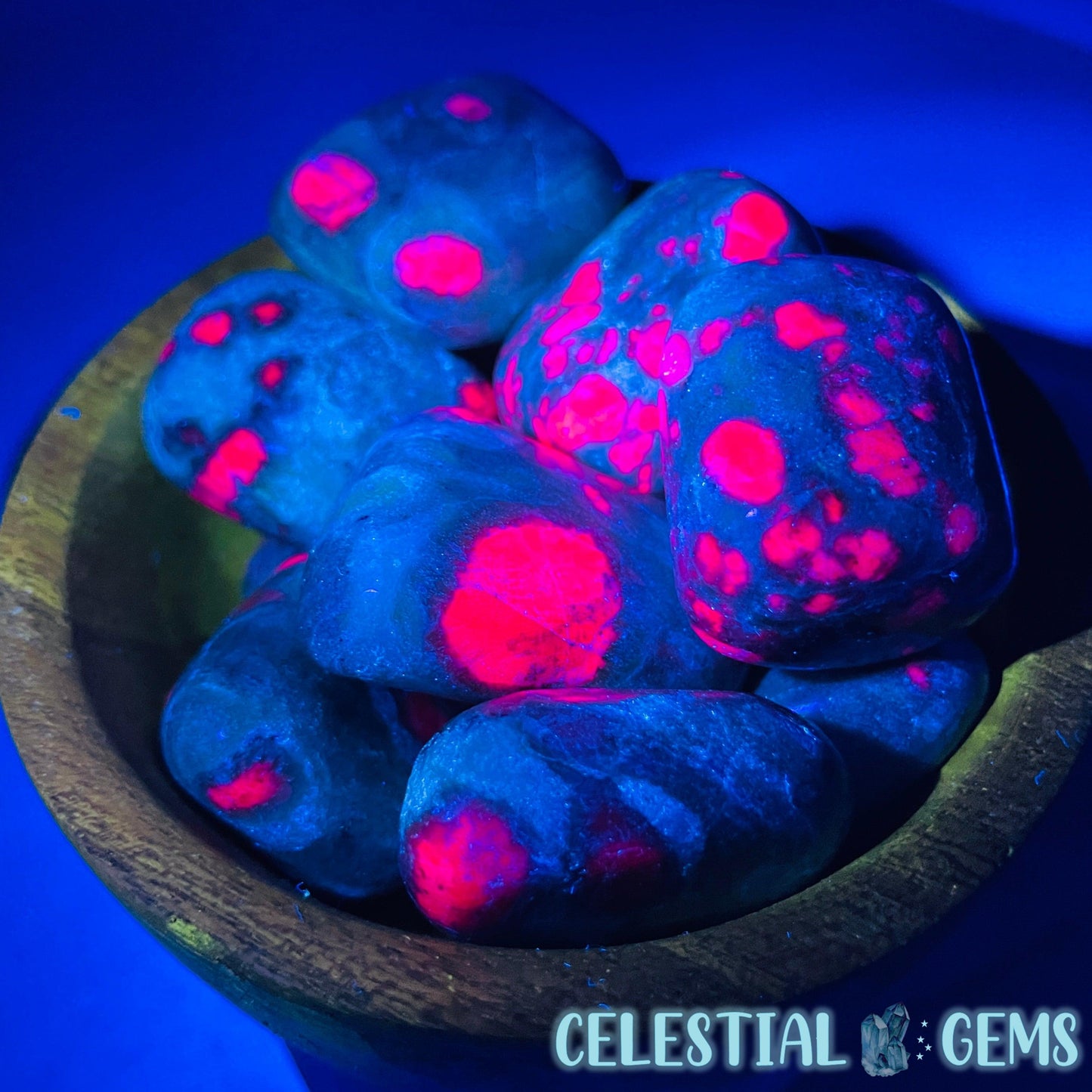 Ruby in Fuchsite Tumble