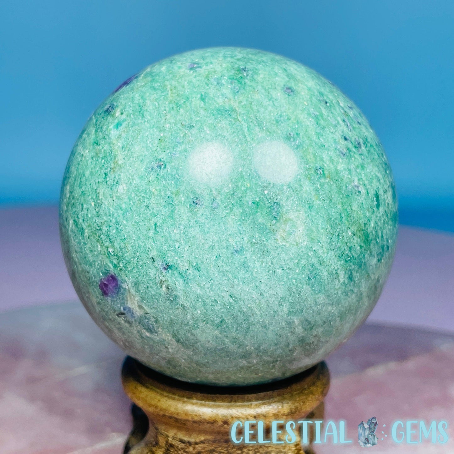 Ruby in Fuchsite Medium Sphere