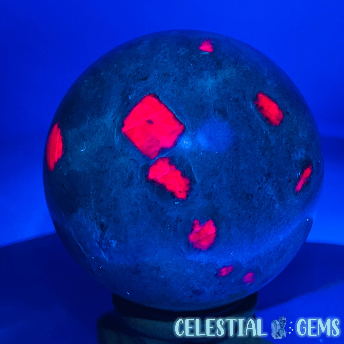Ruby in Fuchsite Large Sphere