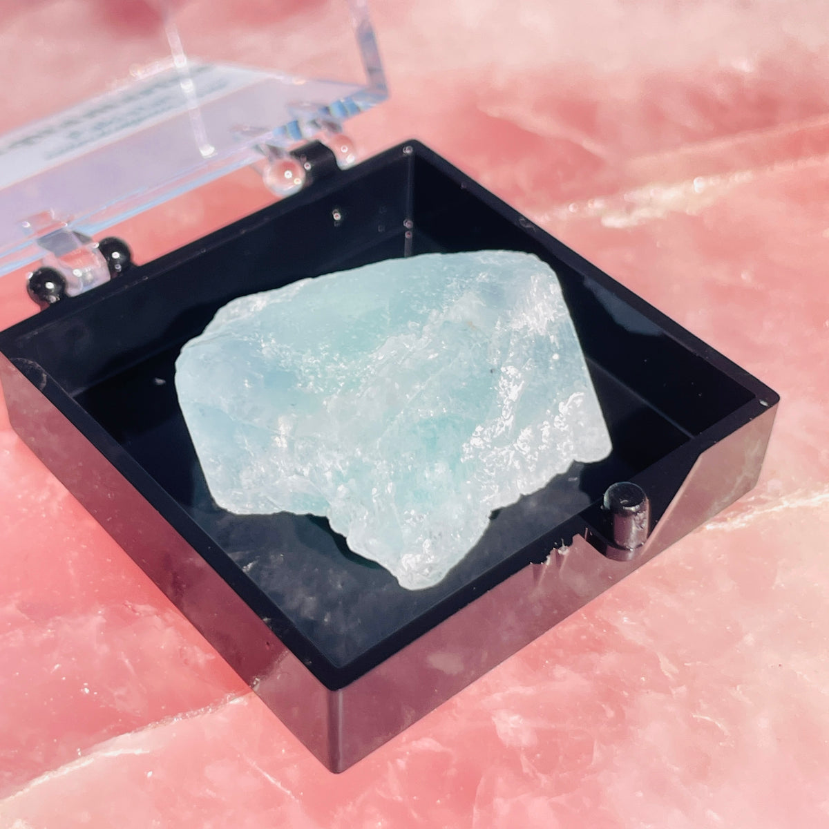 Aquamarine Beryl Terminated Crystal Thumbnail Specimen