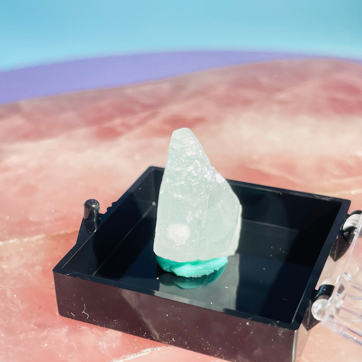 Aquamarine Beryl Terminated Crystal Thumbnail Specimen