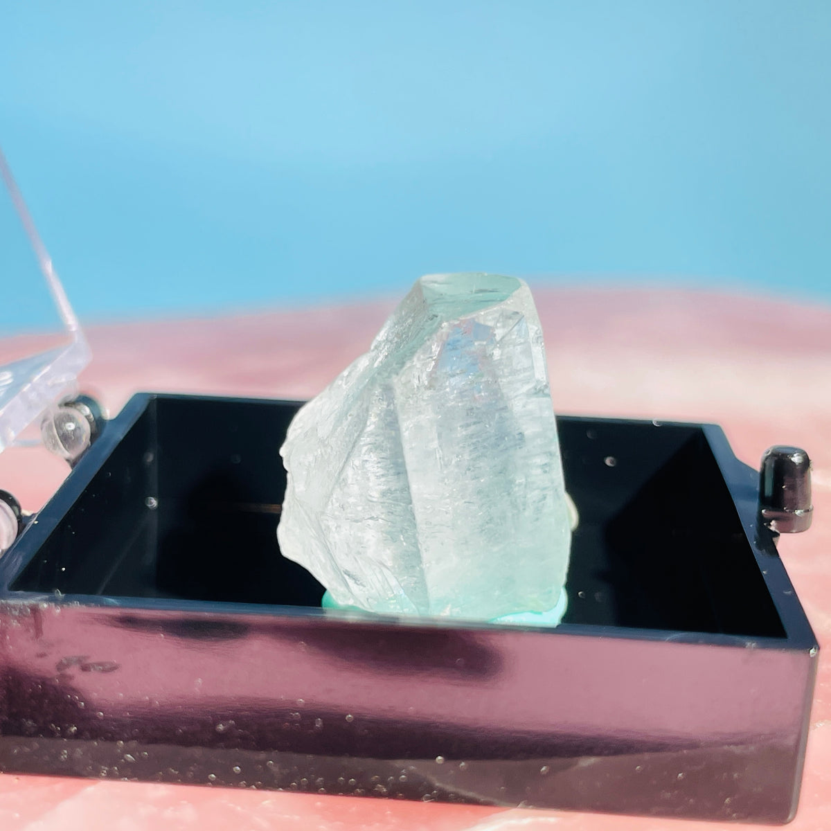 Aquamarine Beryl Terminated Crystal Thumbnail Specimen