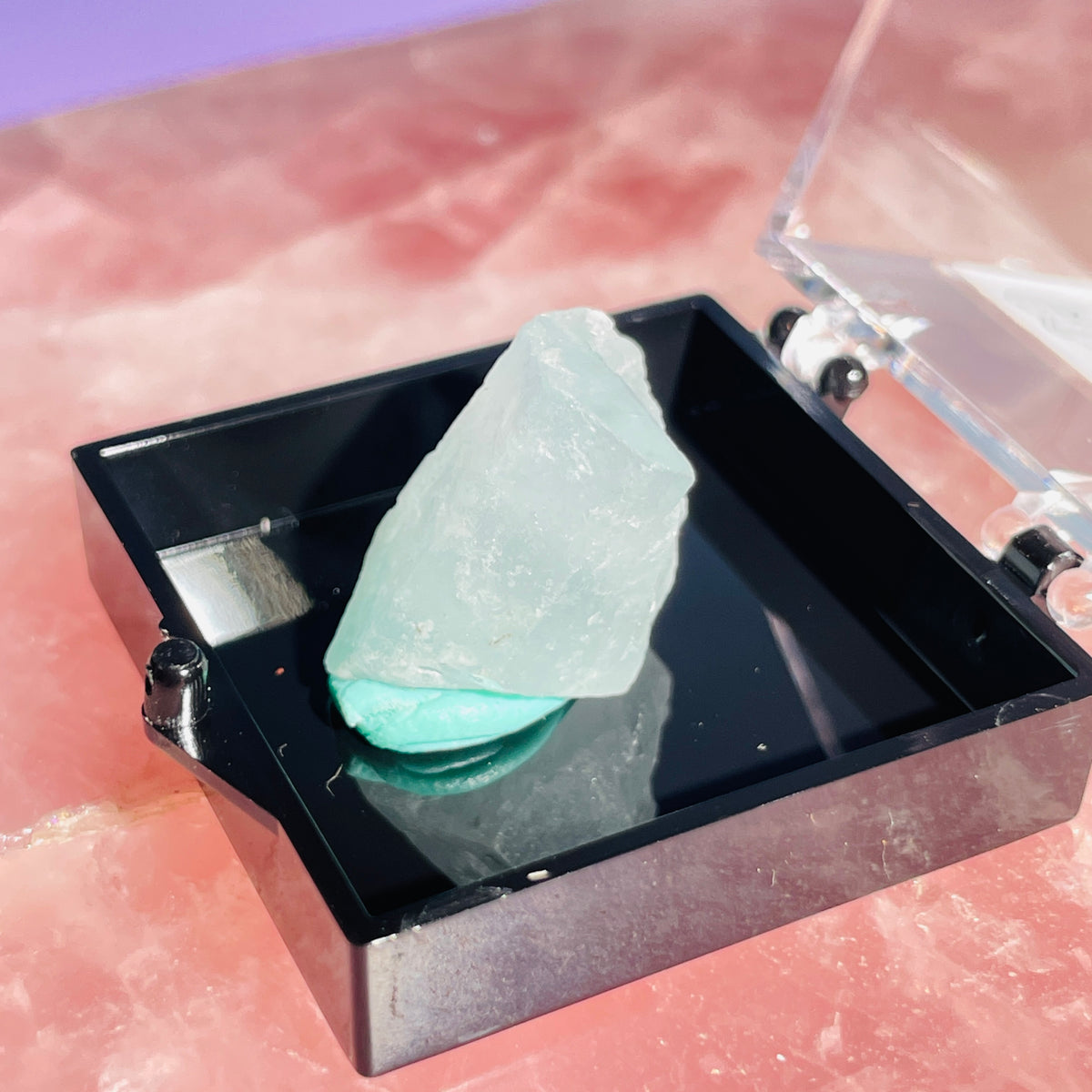 Aquamarine Beryl Terminated Crystal Thumbnail Specimen