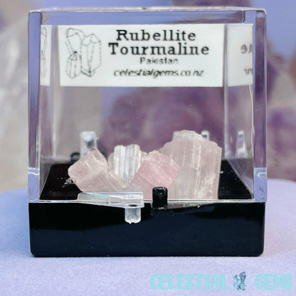 A Grade Rubellite Tourmaline Mini Specimen Lot E