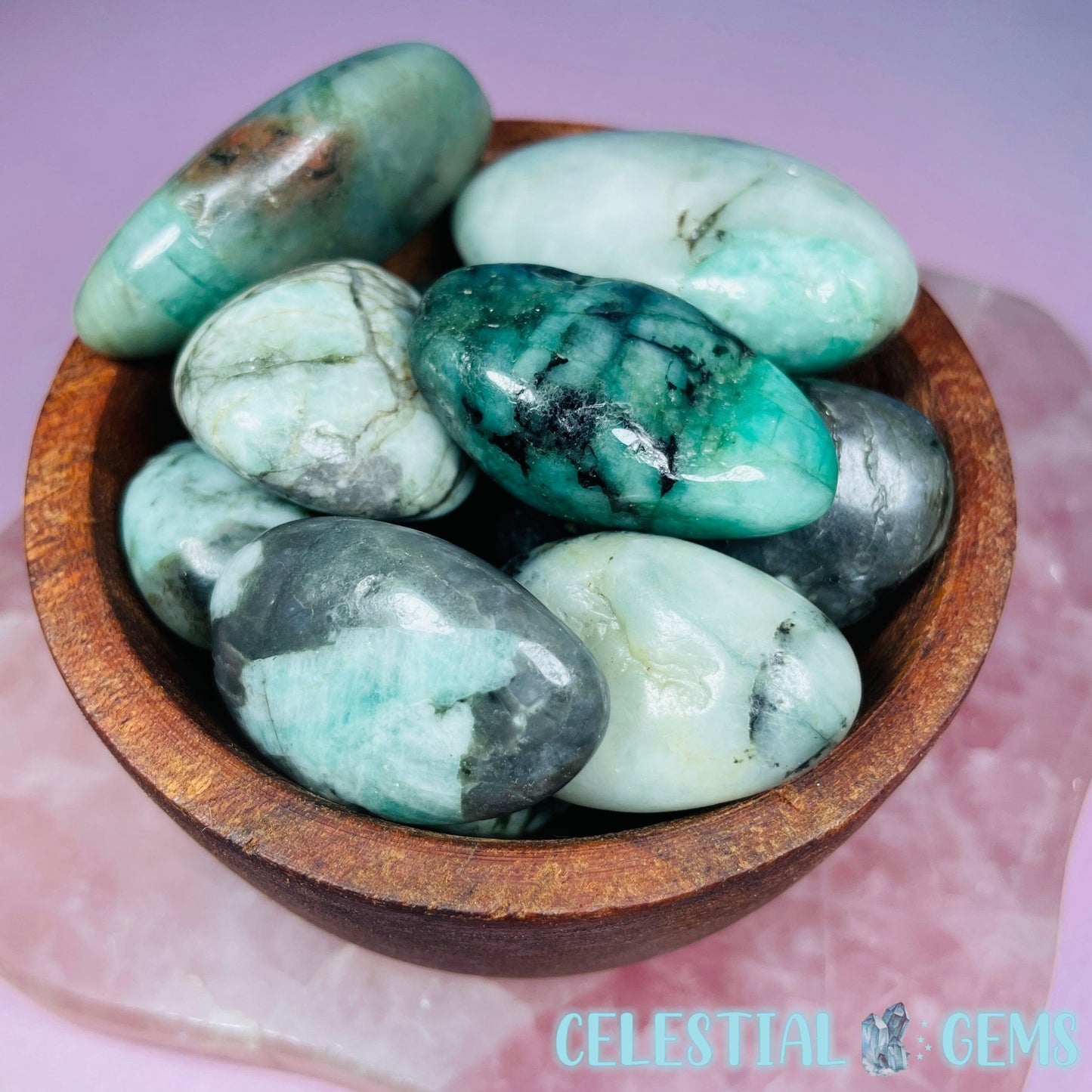 Brazilian Emerald Large Tumble