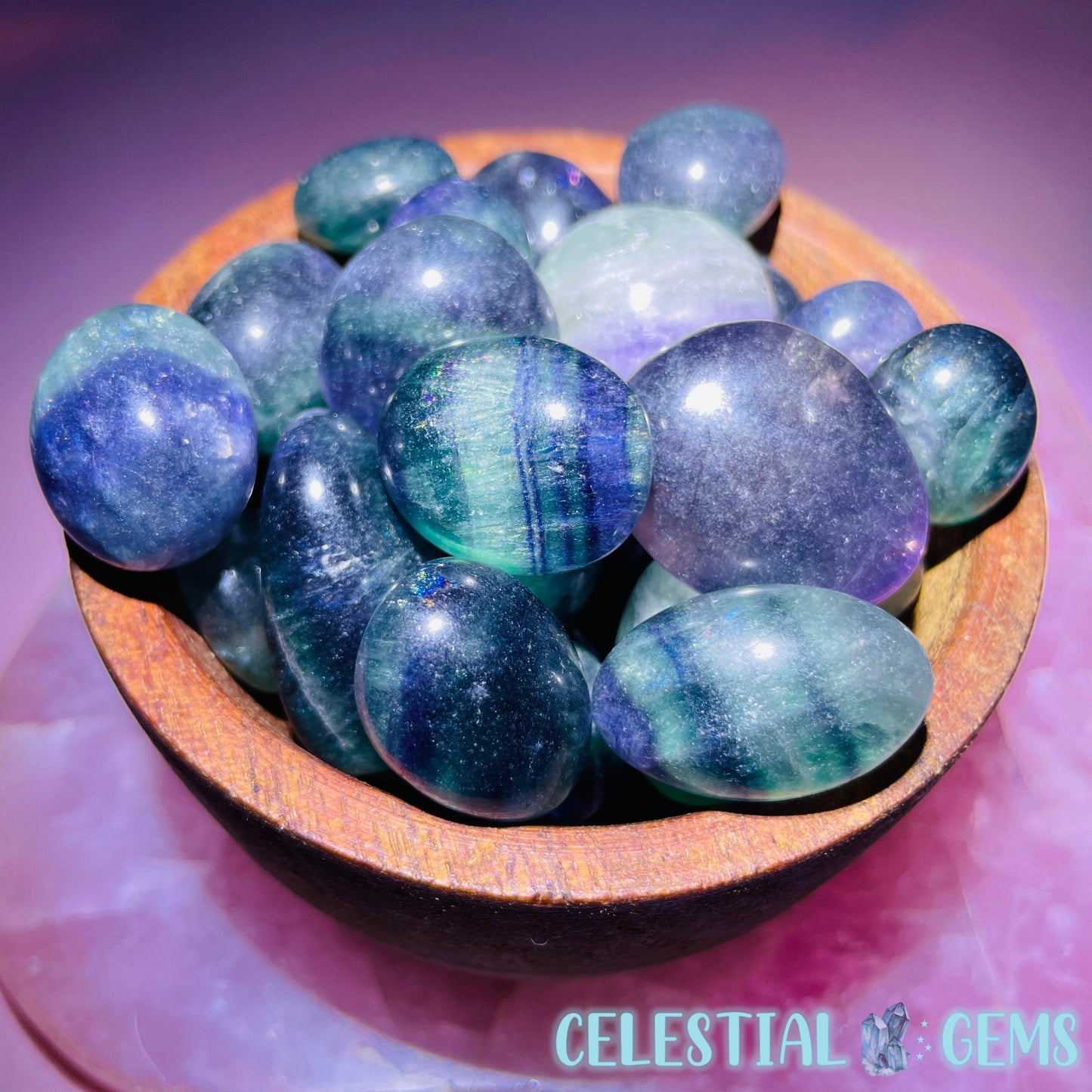 Rainbow Fluorite Tumble