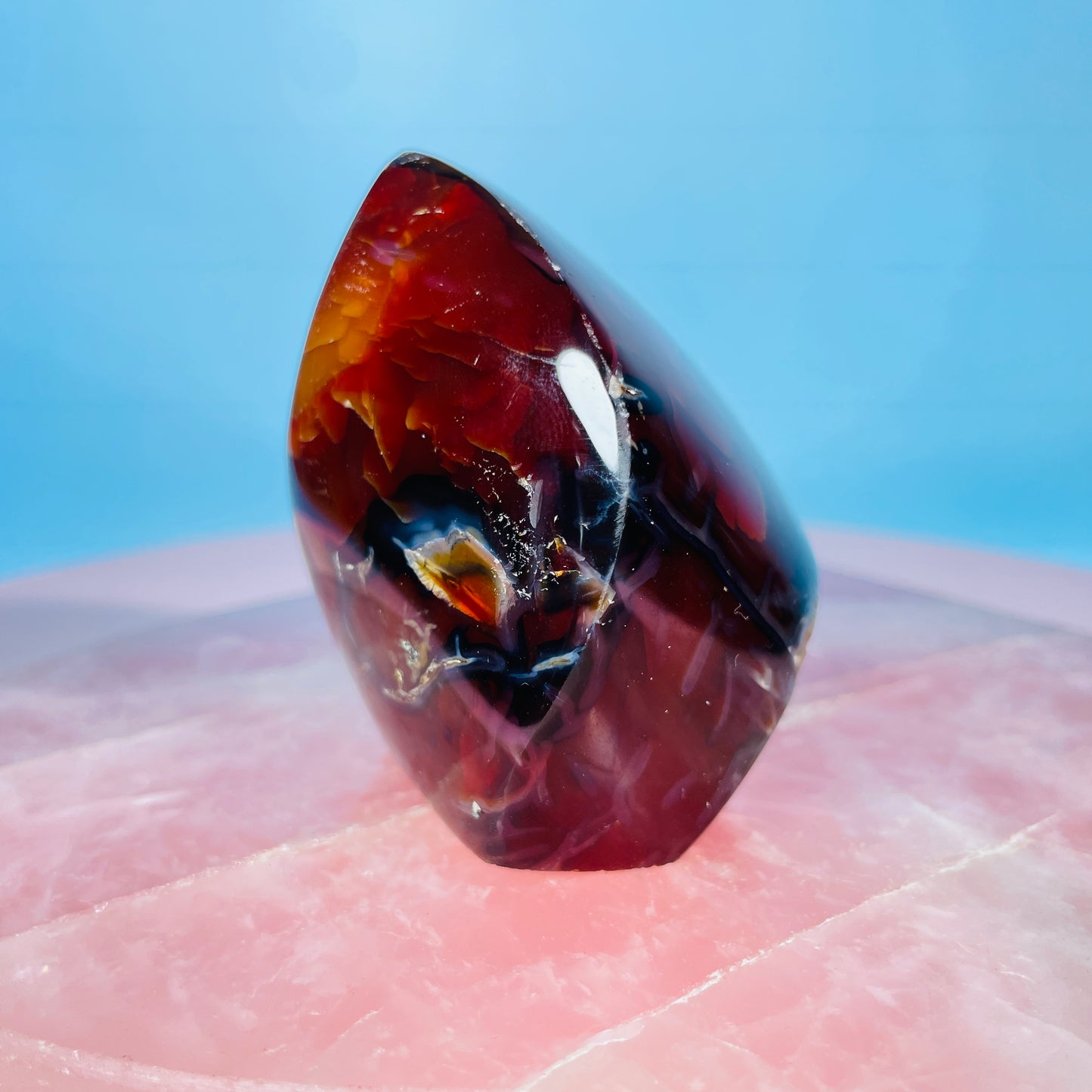 Carnelian Agate Small Flame Freeform