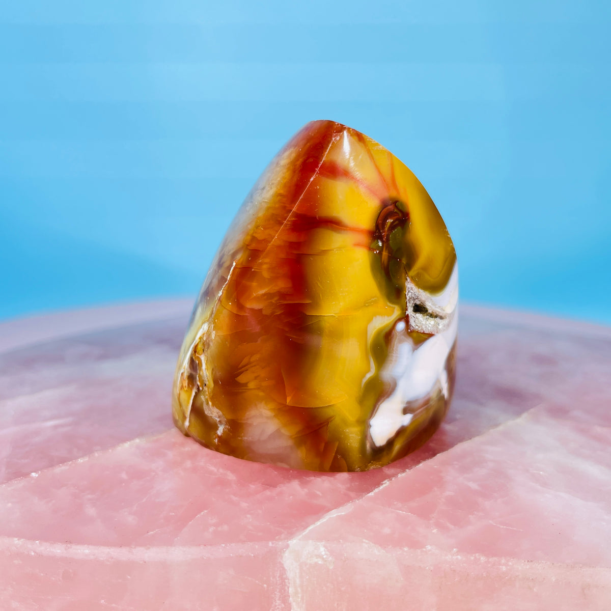 Carnelian Agate Small Flame Freeform