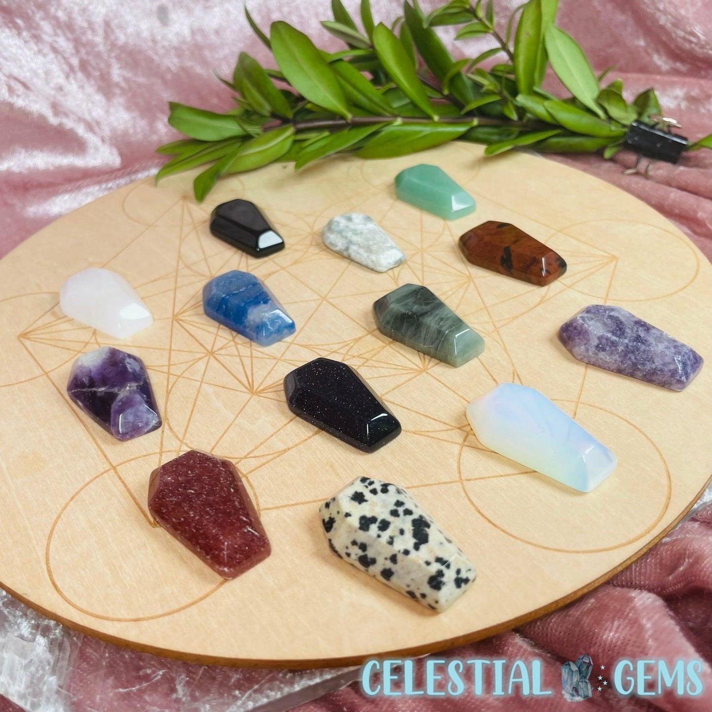 Coffin Mini Carving (26 Materials Available)