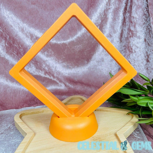 3D Floating Frame Display Case (Orange)