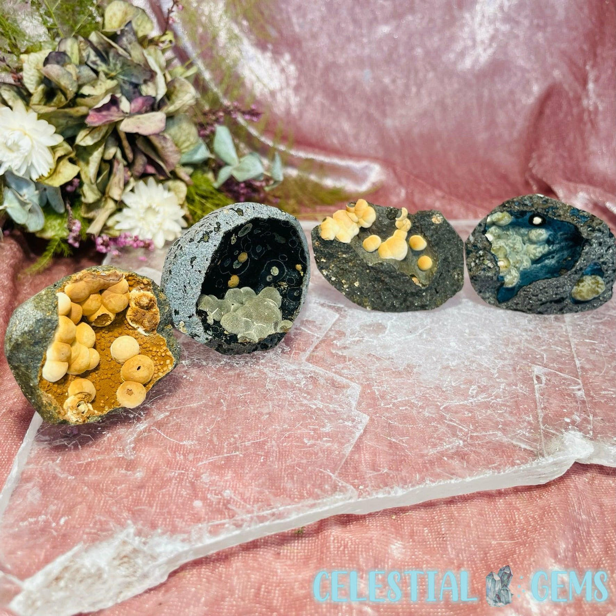 Tauira Rare Smithsonite Raw Mini Cluster
