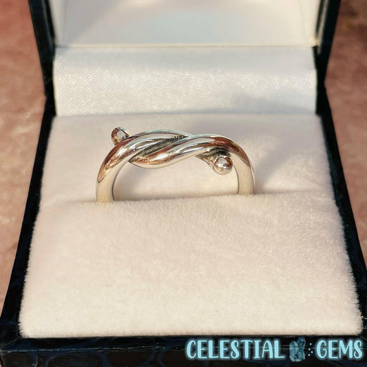 Knot Silver Ring (Adjustable)