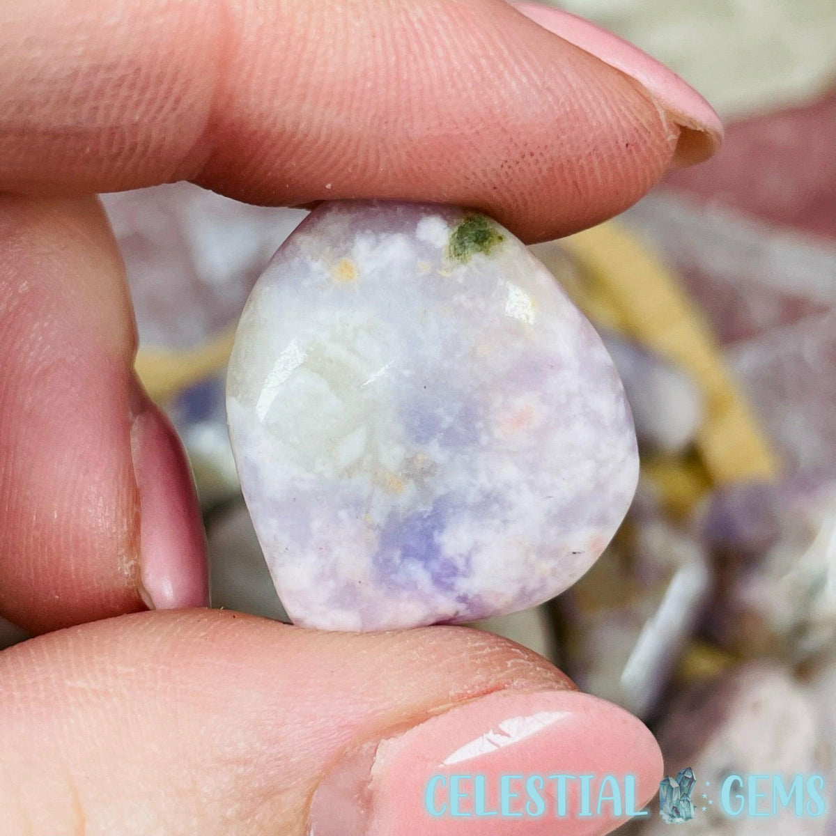 Prairie Tanzanite (Zoisite) Tumble Iti