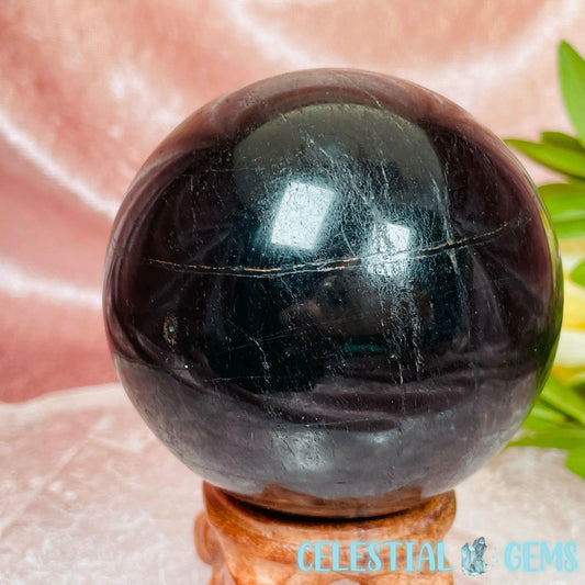 Black Tourmaline Medium Sphere