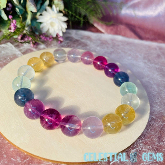 High Quality Fluorite Bracelet (9mm & 6mm Available)
