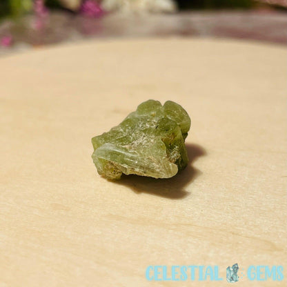 Green Tourmaline in Quartz Thumbnail Specimen (10 Available)