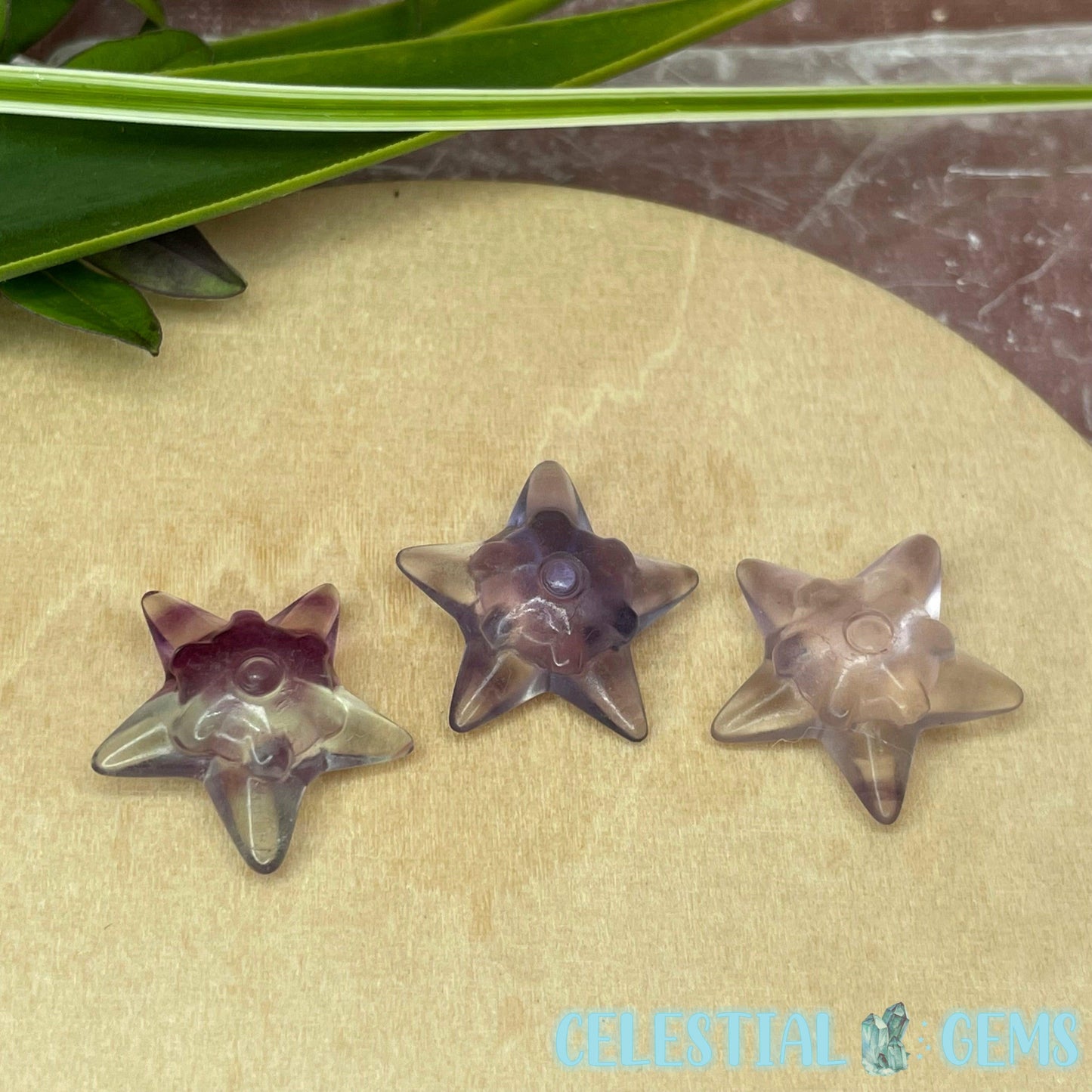 Fluorite Staryu (Pokemon) Mini Carving