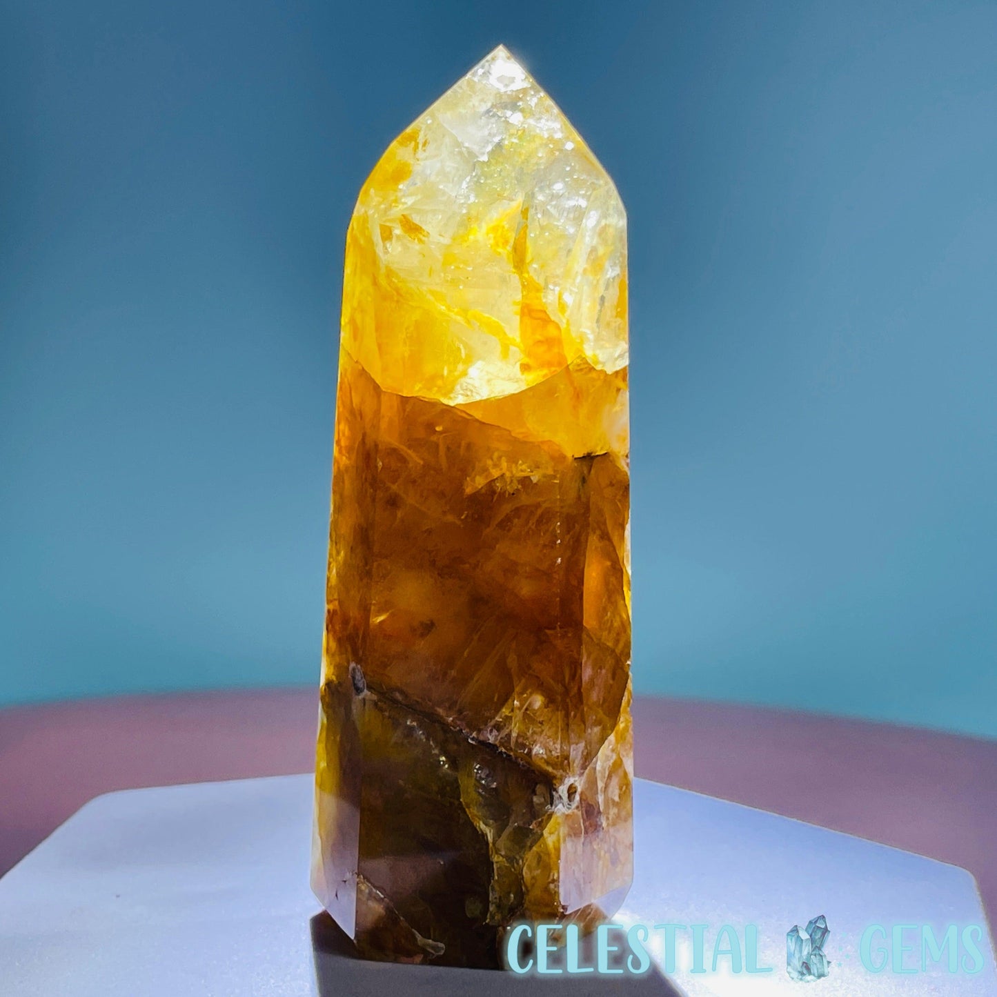 High Grade Golden Healer Quartz Medium Tower