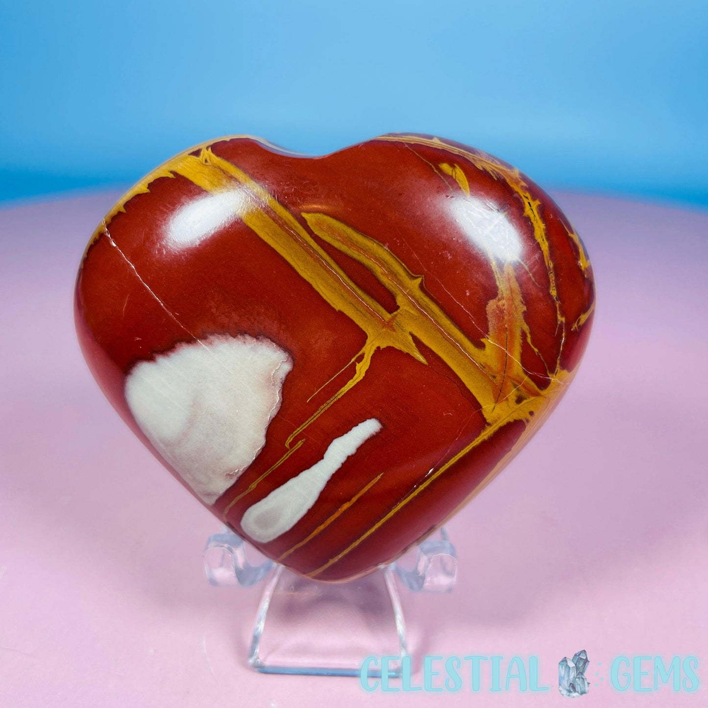 Noreena Jasper Heart Medium Carving