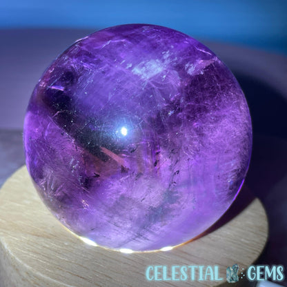 A Grade Bolivian Phantom Ametrine Medium Sphere (Video)