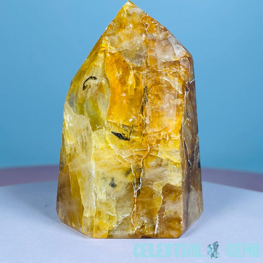 High Grade Golden Healer Quartz Chunky Small Tower