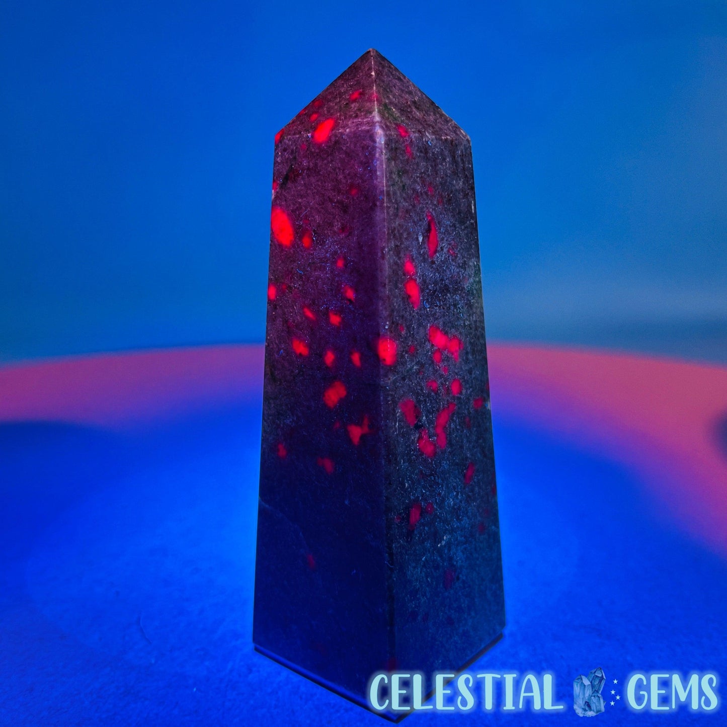 Ruby in Kyanite Obelisk Small Tower