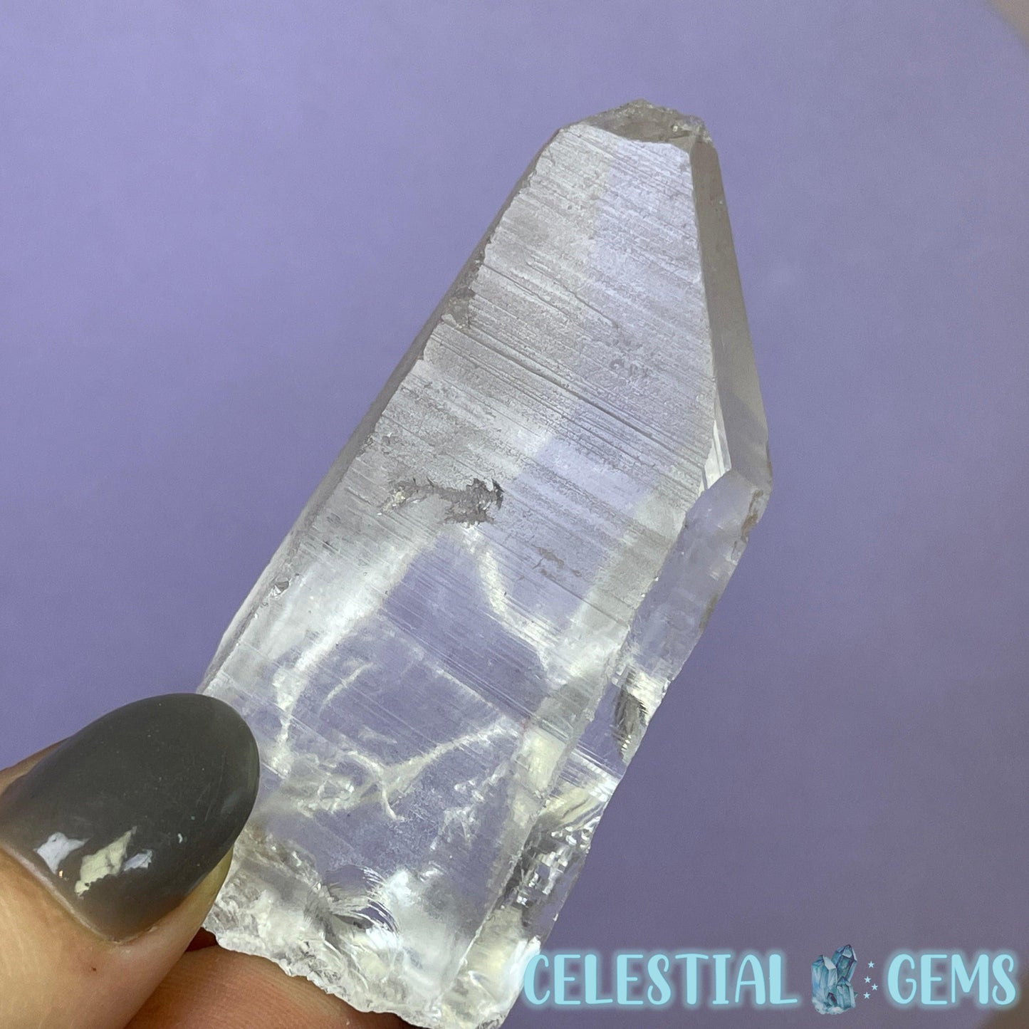 Lemurian Laser Quartz Medium Wand / Point