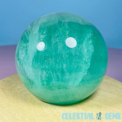 Green Fluorite Medium Sphere (UV Reactive)