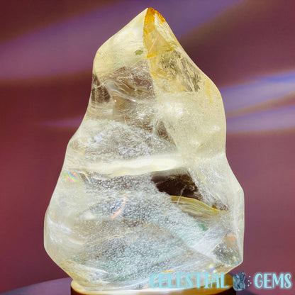 Smoky Quartz Flame Medium Freeform (CHIPPED)