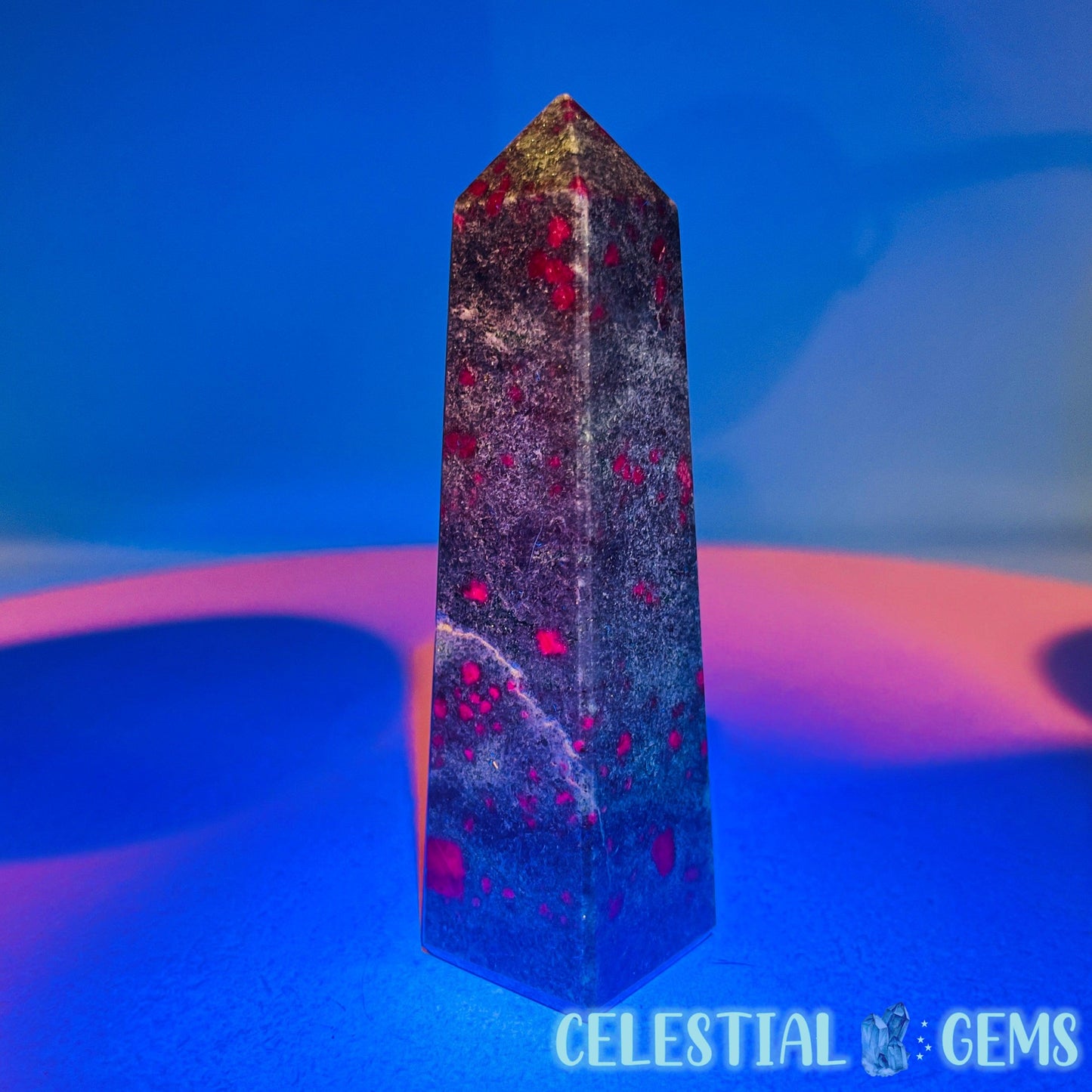 Ruby in Kyanite Obelisk Small Tower