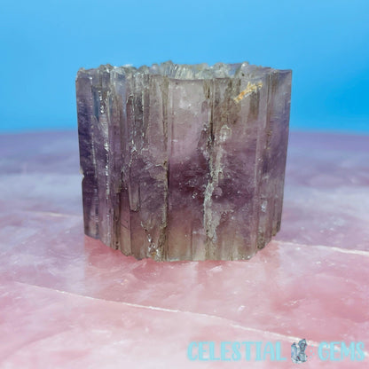 Purple Spanish Aragonite Crystal Specimen