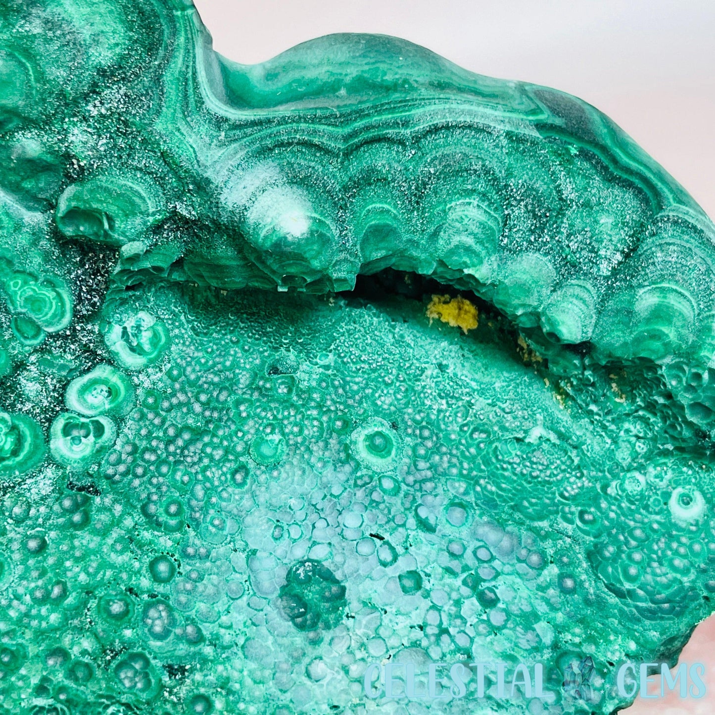 Botryoidal Malachite Medium Raw Chunk