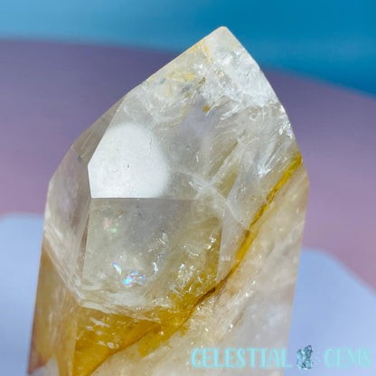 High Grade Golden Healer Quartz Small Tower