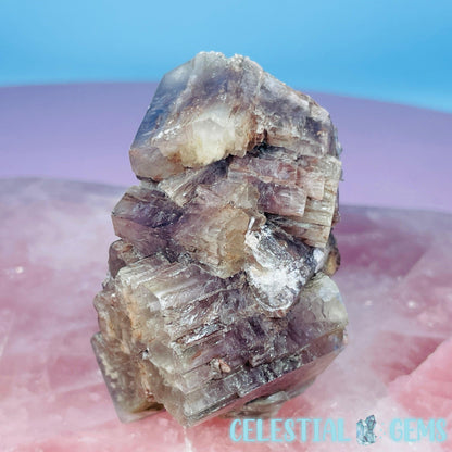 Purple Spanish Aragonite Clustered Crystal Specimen