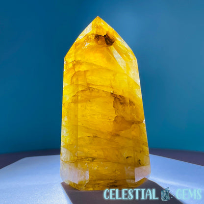 High Grade Golden Healer Quartz Chunky Small Tower