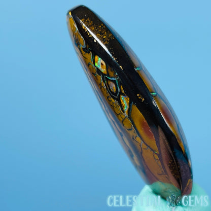 Australian Yowah Boulder Opal Cabochon (Video)