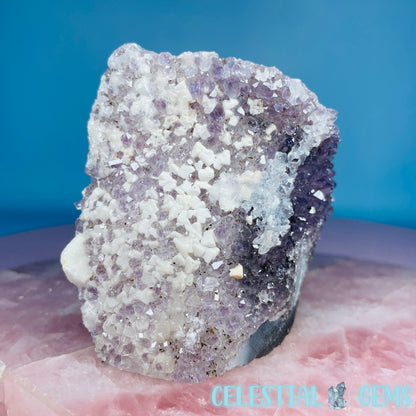 Amethyst, Microcline + Agate Medium Cluster Freeform