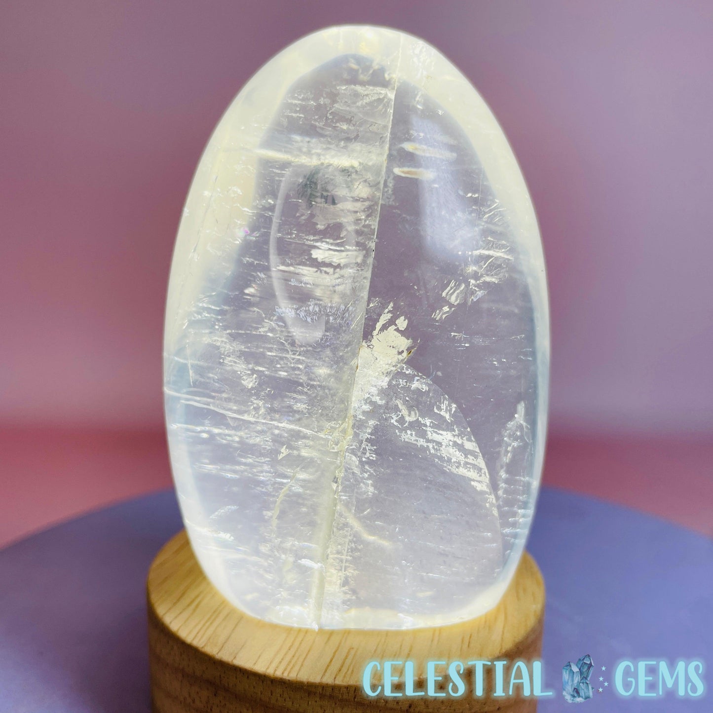 Girasol Clear Quartz Medium Freeform