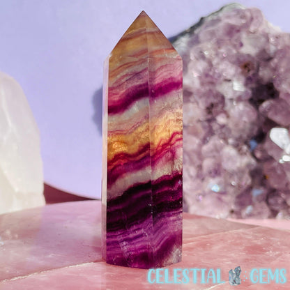 Candy Fluorite Small Tower