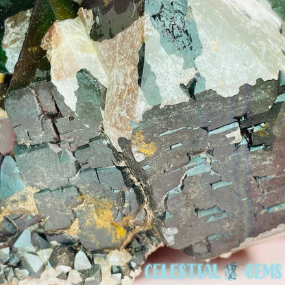 Goethite-Coated Quartz Large-Toothed Point Formation